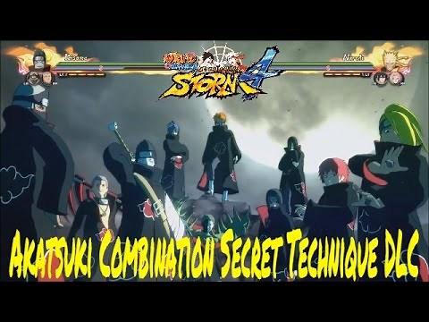 Naruto Ultimate Ninja Storm 4 - Akatsuki Combination Secret Technique DLC