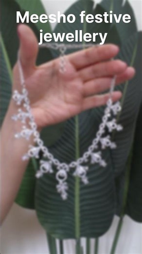 Meesho festive jewellery | Meesho ad necklace #viral #shorts
