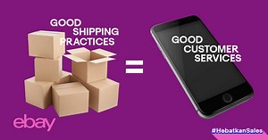 While your orders kick into full gear, apply good shipping practices to deliver on time. After all, a good shopping experience ensures customer loyalty. Learn More: http://bit.ly/2nlHBDd #hebatkansales #sellgloballyonebay | eBay Malaysia