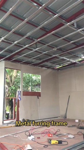 Metal Furring Frame for Ceiling Design Ideas