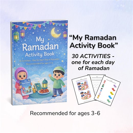 Ramadan Activity Book for Kids | 30 Activities – One for Each Day | Muslim Printable PDF - Etsy