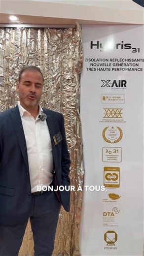 Actis Isolation France on Instagram: "Une véritable alternative performante pour l'isolation des murs intérieurs. Conçu pour offrir une réponse efficace aux exigences actuelles, cet isolant alvéolaire intégrant la technologie X-Air se positionne comme une solution de choix face aux isolants traditionnels. Il allie performance thermique, étanchéité intégrée et respect de l'environnement grâce à sa conception vertueuse. Découvrez sa présentation en vidéo 🎥 ___ Zoom sur l'HYBRIS 31 🛡️ Les caracté