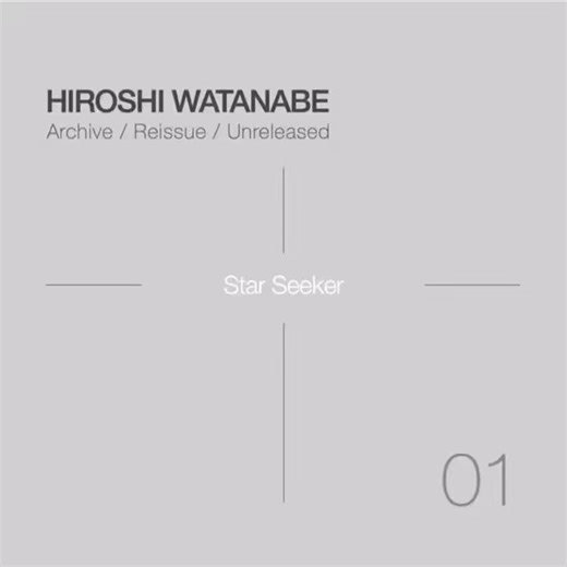 HIROSHI WATANABEArchive / Reissue / Unreleasedシリーズの第一弾”Star Seeker"をリリースしました。2017年12月に Select Kashiwa Recordingsからアナログでリリースされた" COSMOS EP"『Star Seeker』のリイシューです。https://t.co/ykywzhtUE8