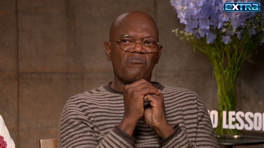 Samuel L. Jackson talks working with Denzel Washington's sons Malcom and John David on "The Piano Lesson" — and rejects the idea that they're "nepo babies." | Extra