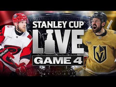 🏒 Stanley Cup Live | Hurricanes vs Golden Knights Game 4 | ‪@emptynetterspod‬