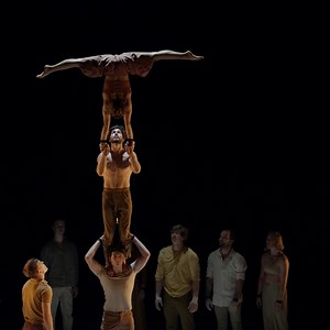 Witness human towers grow and decay, bodies leaping and caught, as physical limits are pushed to their extreme in Humans 2.0 by Circa Contemporary Circus. Brought to life by ten world-class circus performers, don't miss this spectacle of acrobatics, sound, and light. 14 - 24 May | Playhouse. Book tickets: https://artscentremelb.com/circahumans20 | Arts Centre Melbourne