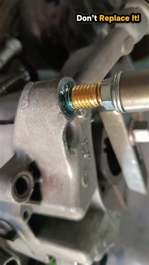 How to Fix Stripped Threads FAST Using a Brass Insert (No Special Tools!)