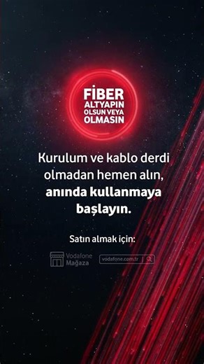 Kurulumsuz ve Fiber Hızında Ev İnterneti Vodafone 5G Redbox!