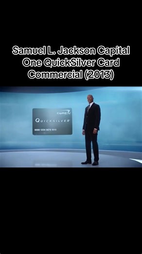 Classic commercial #SamuelLJackson #CapitalOne #WhatsInYourWallet #CommercialThrowback #2010sNostalgia