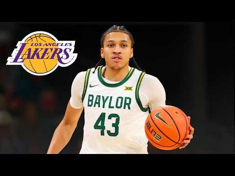 "Welcome to the Los Angeles Lakers" | Cameron Carr Freshman Year Baylor Highlights