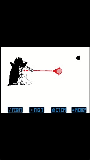 attack on 1:00 is very weird. Firstly, the bone from the right wall doesn't have a hitboxes, secondly, this attack isn't no hittable if you don't turn off full screen🙏🙏 it's so buggy clickteam game #undertale