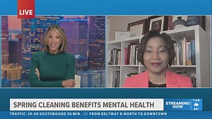 Spring cleaning benefits mental health