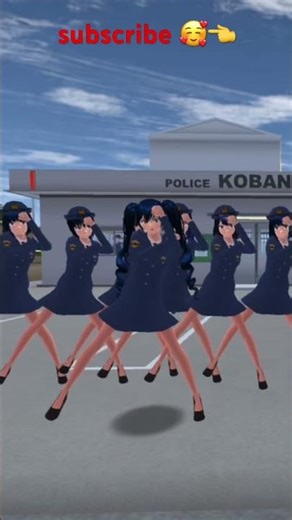 Sakura Simulator Girls Modeling Challenge 🌸✨ Aesthetic School Roleplay Vibes!#trend#short