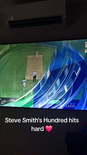 Beautiful, brings tears to the eyes #stevesmith #cricket #testmatch #celinedion #century #Australia #india #tiktok #thingofbeauty #travishead