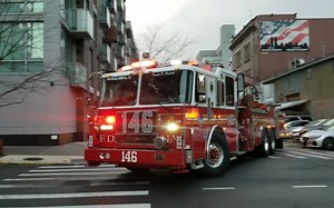 【街拍出警】“无人机登场！”纽约市消防局 等部门响应并处理四级火警事件（2023年2月21日）