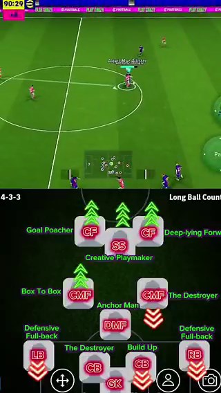 How many of you use the  4-3-3 formation in efootball 2926, try this set-up and thank me later 🔥🔥🔥🔥