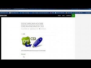 descargar adobe dreamweaver cs3 (NUEVO ENLACE 2022 FUNCIONA )