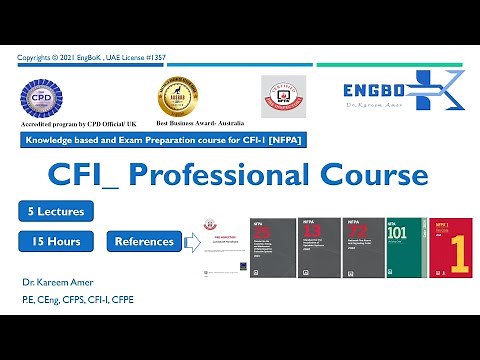 Certified Fire Inspector- CFI-I/ NFPA Course Intro