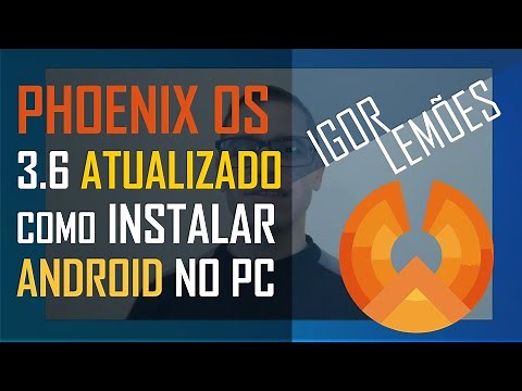 Como Instalar O Phoenix OS (Versão 3.6.1) No PC Antigo Sem Windows - Jogue Free Fire Versão Android