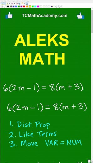 ALEKS MATH - How to Pass! #aleksmath #aleksalgebra #aleksprecalaculus #aleksprealgebra #aleksmathplacement #aleksmathhelp #aleksmathprogram #aleksmathanswers #aleksmaths