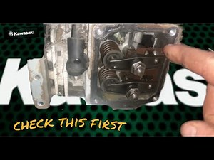 Kawasaki FC150V- No compression. Check this first.
