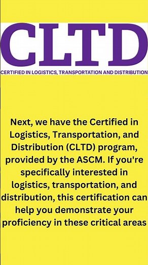 TOP 5 Globally approved Supply chain Certification.