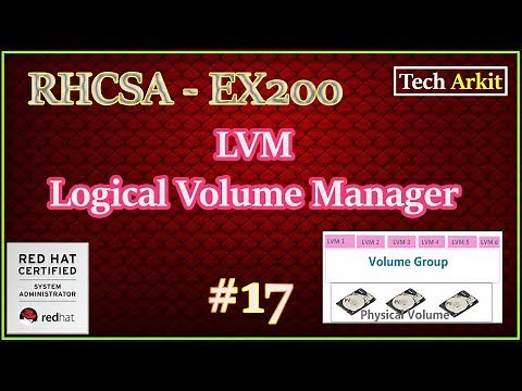 How To Create LVM in Linux | Logical Volume Manager | RHCSA Certification #17 | Tech Arkit | EX200