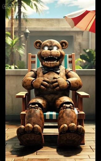 Freddy Fazbear song - holidays dreaming #fnaf