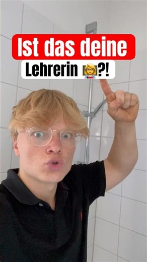 Welches Fach unterrichtet sie bei euch?! 👀😂 | bisbaldrian #shorts