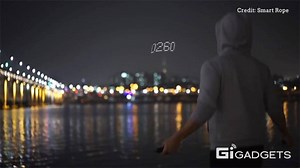 540K views · 4.7K shares | The evolution of a classic. An LED-embedded jump rope that displays your fitness data in mid-air, as you work out. | GIGadgets | Facebook