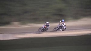 Mike Poe and Don Taylor getting together in their Delaware Semi | Flat Track Live