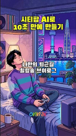 AI로 나만의 시티팝 BGM 무료로 만드는 법 #onnai #온에이아이