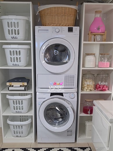 Laundry Motivation: Tidy Laundry Room to Start Your Weekend