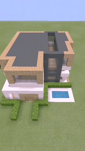 House Tutorial | Credit: @minecraft_noon #minecraftpe #minecraftsquared #gaminglife #gaming #minecraftbuilds #minecrafttiktok #satisfying