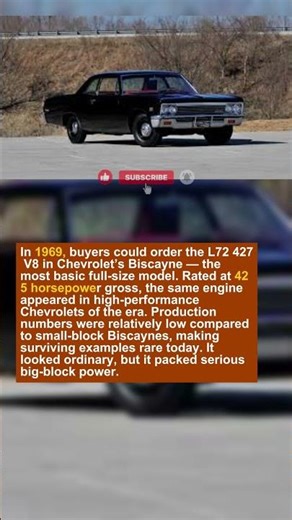 The Plain Chevy That Secretly Had a 427