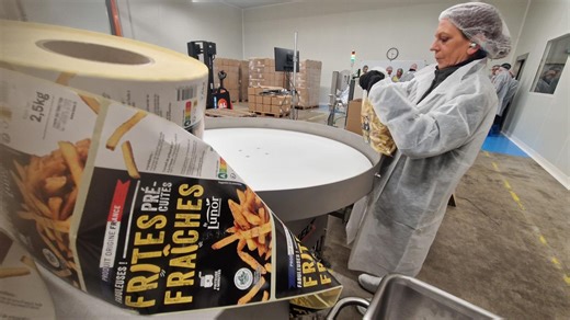 À Luneray, Lunor mise sur les frites fraîches précuites