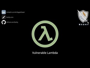 Hacking in the Cloud - Cloudgoat: vulnerable_lambda