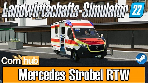 LS22 Mercedes Strobel RTW