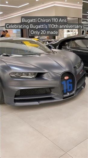 1 of 20 Bugatti Chiron 110 Ans anniversary edition