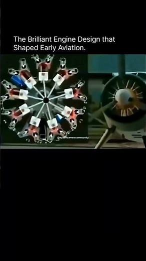 🚀 The Brilliant Engine Design That Shaped Early Aviation ✈️