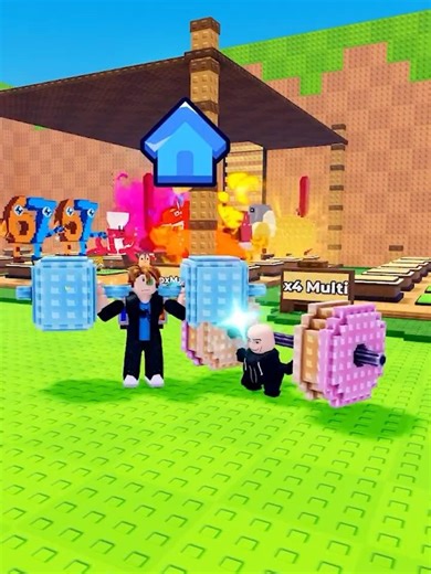 Kick a Lucky Block #roblox #escapetsunamiforbrainrots
