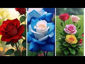 Types of Roses: Meanings, Colors, and Varieties.😍😘