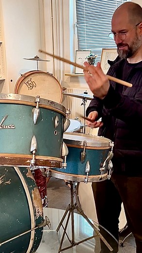 I still remember drooling over my teacher’s Sonor Hilite kit when I was in my early teens. If someone had told me back then that I would become a Sonor endorser and even have a signature snare, I wouldn’t have believed them. It was such a fantastic time visiting my friends at Sonor again. I’ve been playing drums for 36 years now, and the wonderful feeling of seeing historic pieces (like the blue Sonor Melodie from the 1950s or the 1990s Jet Set signature, which costs more than a luxury car) or n