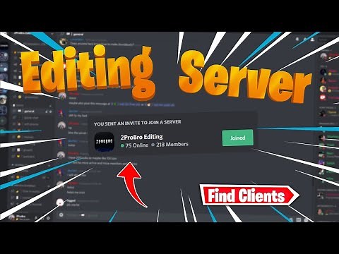 THE BEST EDITING DISCORD SERVER!