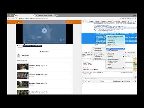 How to download video from ok.ru (Odnoklassniki) | ดาวน์โหลดจาก ok.ru