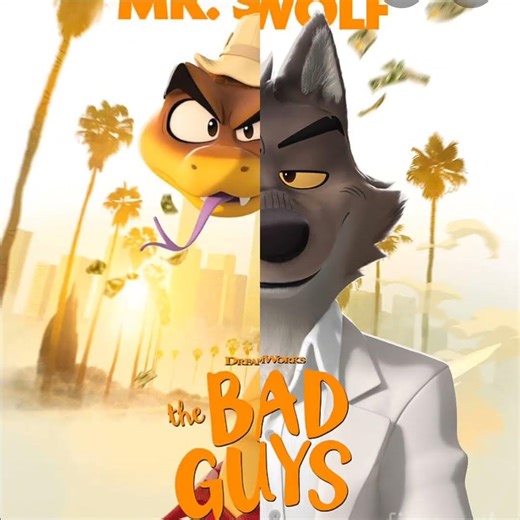 Mr. Wolf and Mr. Snake Edit #thebadguysmovie #edit