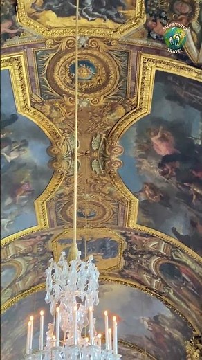 Inside the Hall of Mirrors at Versailles — Pure Royal Grandeur ✨