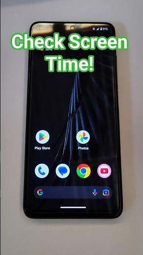 How to Check Phone Screen Time | Mobile Usage Hours Setting Explained #myeghtt