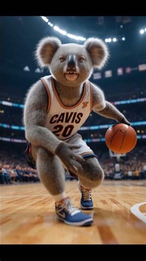 Koala with NBA-level handles 🏀 #basketball #skills #shorts