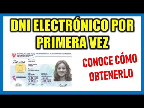 ¿Cómo tramitar el DNI ELECTRÓNICO por primera vez? RENIEC 2025